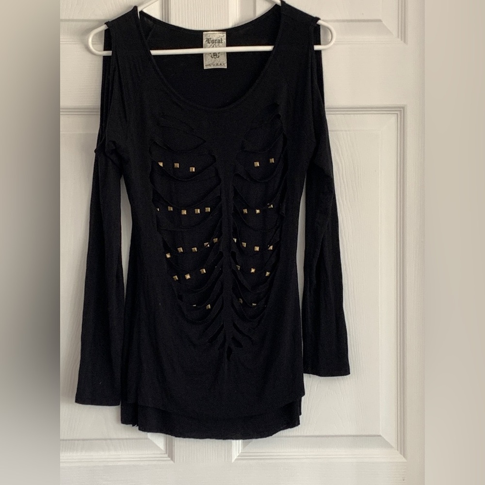 Biker style top Vocal size medium